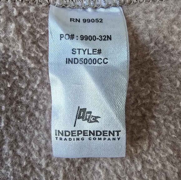 Heavyweight Crewneck Sweater with cotton fleece lining - Picture 9 of 9